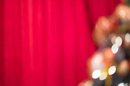 christmas defocus bokeh for your holiday conceptの写真素材