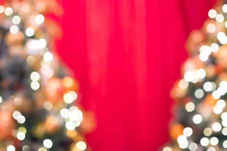 christmas defocus bokeh for your holiday conceptの写真素材