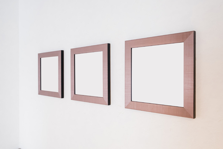 Photo art gallery on the wall great for your designの写真素材