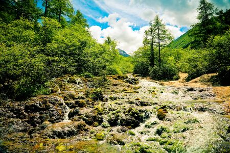 Waterfallの写真素材
