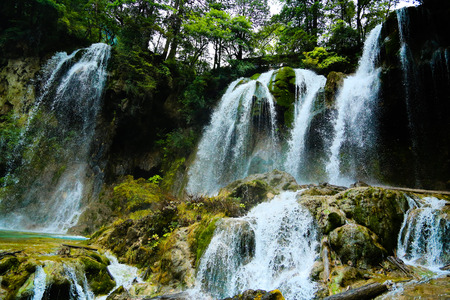 Waterfallの写真素材