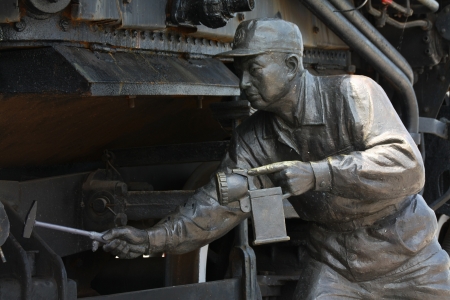 Repair trainの写真素材