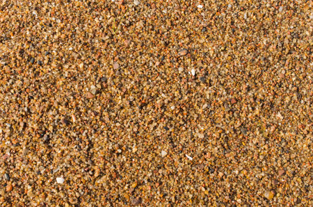 Tiny miscellaneous stones on the beachの写真素材