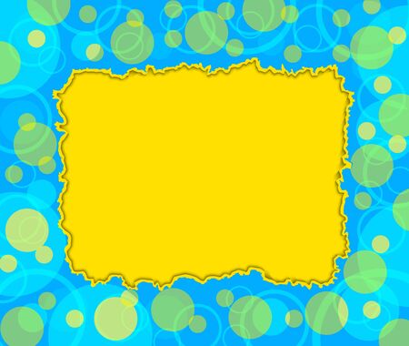 abstract fame template on blurs background. EPS10 vector illustrationのイラスト素材