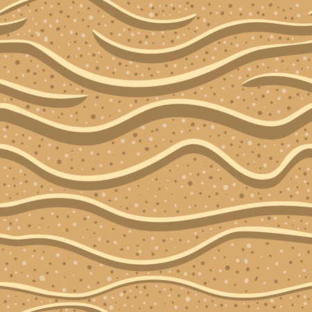 Sand seamless pattern. Illustration textureのイラスト素材