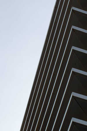 facade randomly selected vertical and horizontalの写真素材