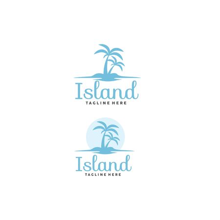 palm logo designのイラスト素材