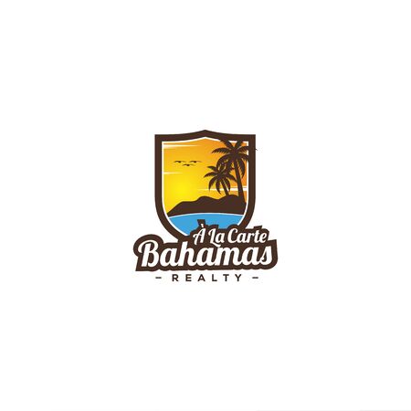 bahamas for vacation and holidayのイラスト素材