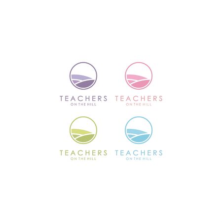 simple hill for minimalist designのイラスト素材