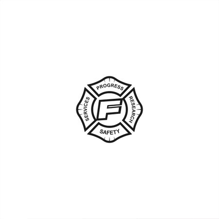 Fire Fighter for personal and company logoのイラスト素材