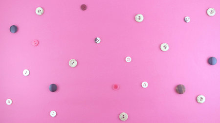 Buttons - Patternの写真素材