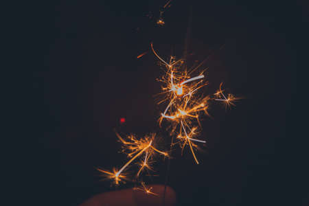 Happy Chinese Spring Festival With Fireworkの写真素材