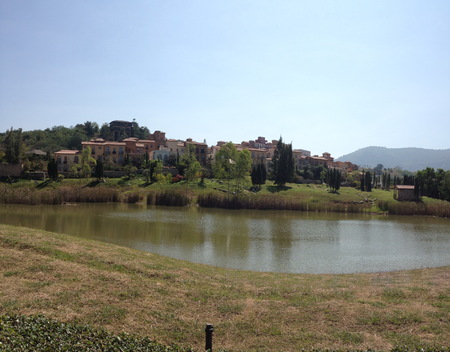 Lakes and rivers a large natural stream of waterの写真素材