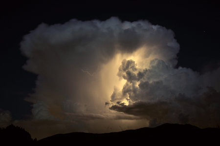 lightning storm