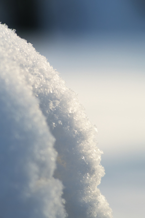 Fluffy Snowdrift In Cold Winter Day
の写真素材