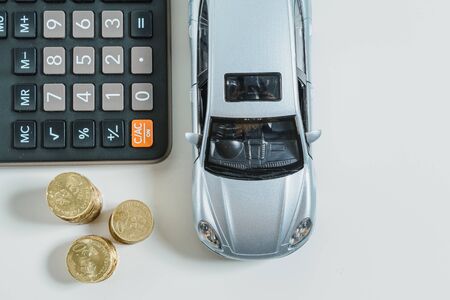 Managing loans.の写真素材
