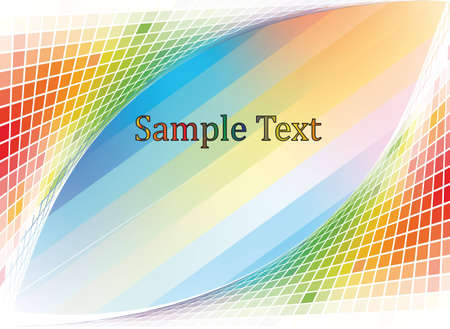 Multi-colored abstraction from a mosaicのイラスト素材