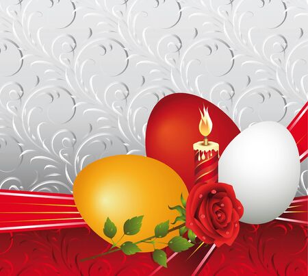 Celebratory card by Easterのイラスト素材