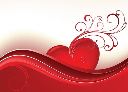 Card to St. Valentine. Valentine's Dayのイラスト素材