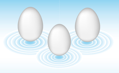 Easter eggs for a holidayのイラスト素材