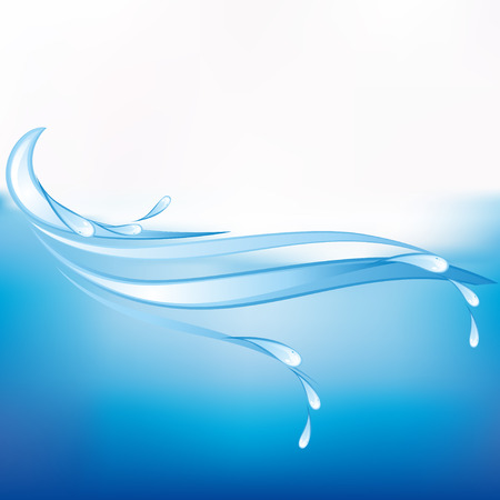 Abstract blue sea backgroundのイラスト素材