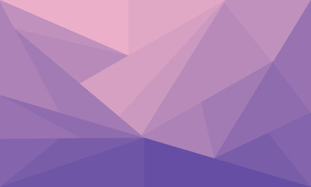 Elegant low poly background in soft purple tones. Ideal for modern designs, presentations, and digital art.のイラスト素材