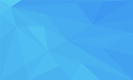 Calm Blue Low Poly Geometric Background. Serene blue low poly background with clean geometric...