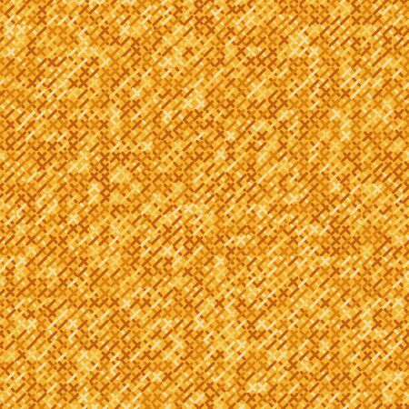 Orange cross stitch vibrant texture background seamless vector pattern. Abstract surface print design. Perfect for coordinates.のイラスト素材