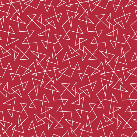 Agular geometric seamless vector pattern on . Abstract surface print design for fabrics, stationery, scrapbook paper, gift wrap, textiles, and packaging.のイラスト素材