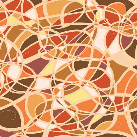 An abstract fluid mosaic seamless vector patternのイラスト素材