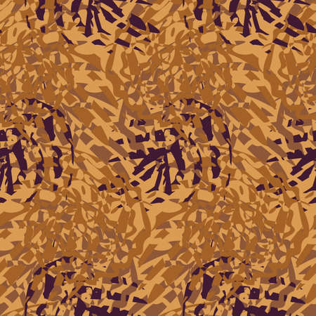 warm brown tones texture with distressed leavesのイラスト素材