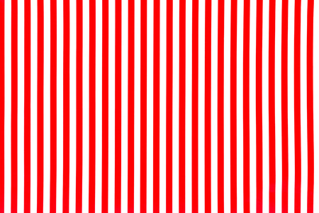 White and red striped background surfaceの写真素材