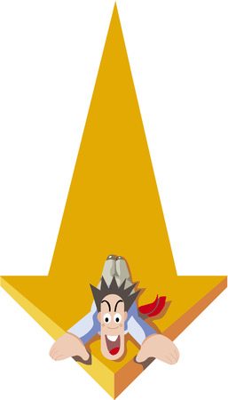 challengingのイラスト素材