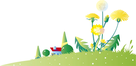 dandelionのイラスト素材