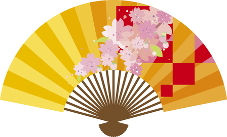 Japanese fanのイラスト素材
