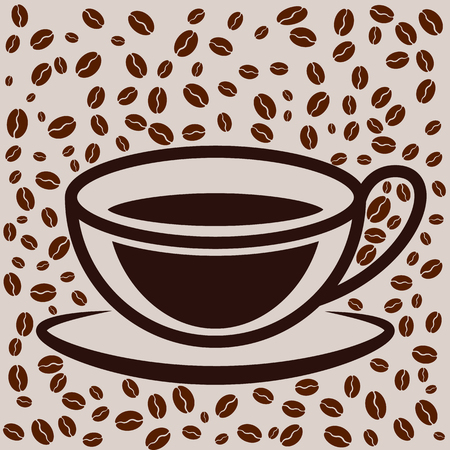 Coffee cup.のイラスト素材