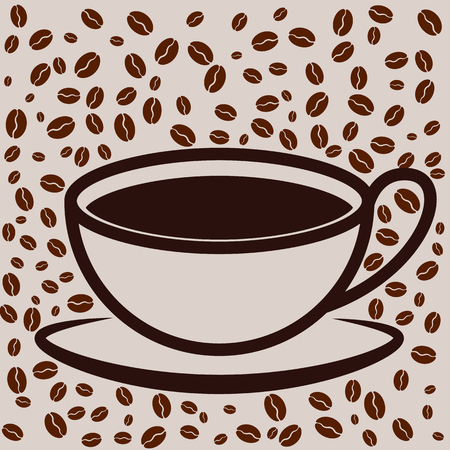 Coffee cup.のイラスト素材