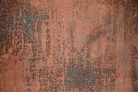 Rusty texture. Old metal corroded surface background