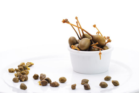 Feijoa Bowl on a Plateの写真素材