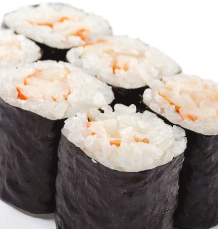 Japanese Cuisine - Shrimp Rollの写真素材
