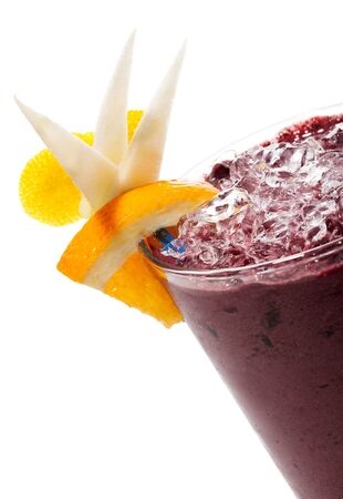 Smoothie - Bilberries with Cranberriesの写真素材