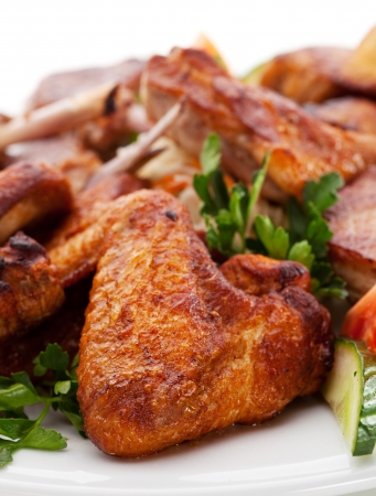 Grilled Meat Foodsの写真素材