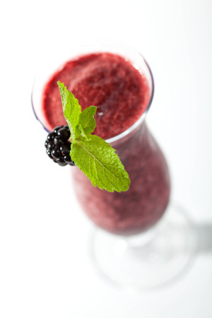 Frozen berry Cocktailの写真素材