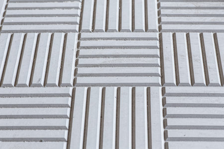 Gray concrete construction of block industrial Photoの写真素材