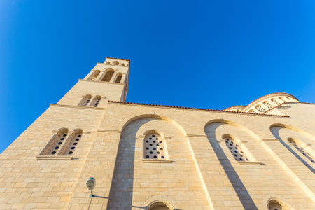 Agioi Anargyroi Orthodox Cathedral in Paphos, Cyprusの写真素材
