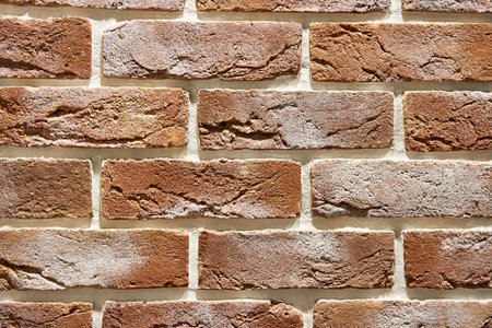 Background with a brick wall texture