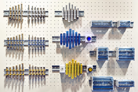 Parts terminal for electrical installation in the store