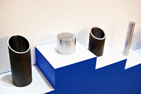 Metal rods for the metalworking industryの写真素材