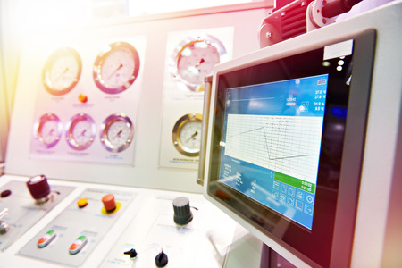 Test bench for the tightness of valves for the oil and gas industryの写真素材