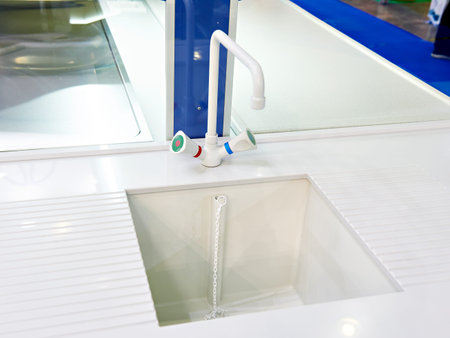 Automatic titrator for chemical analyzesの写真素材